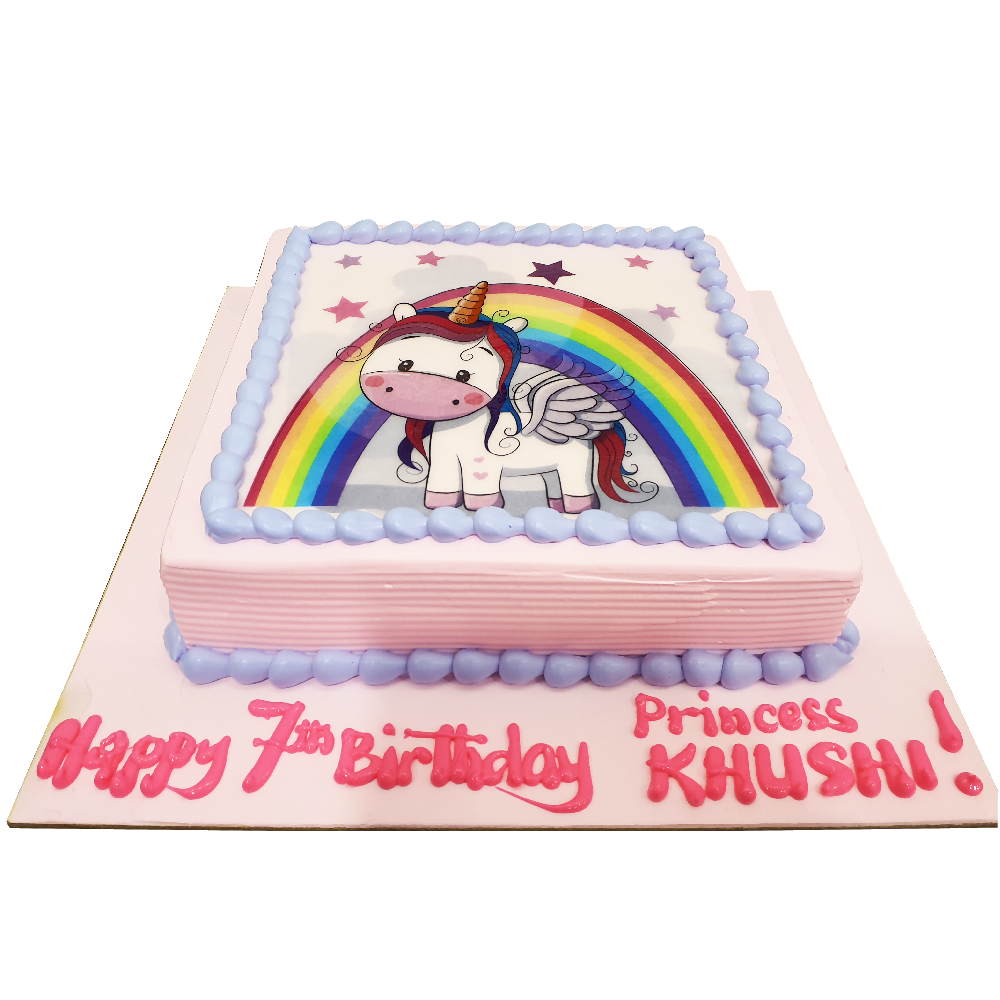 Unicorn Photo Cake Unicorn Photo Cake 1000x1000